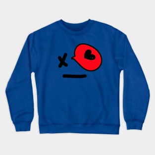 XO SMILE FACE Crewneck Sweatshirt